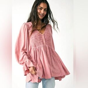 Free People Don’t Call Me Baby Tunic Size Medium